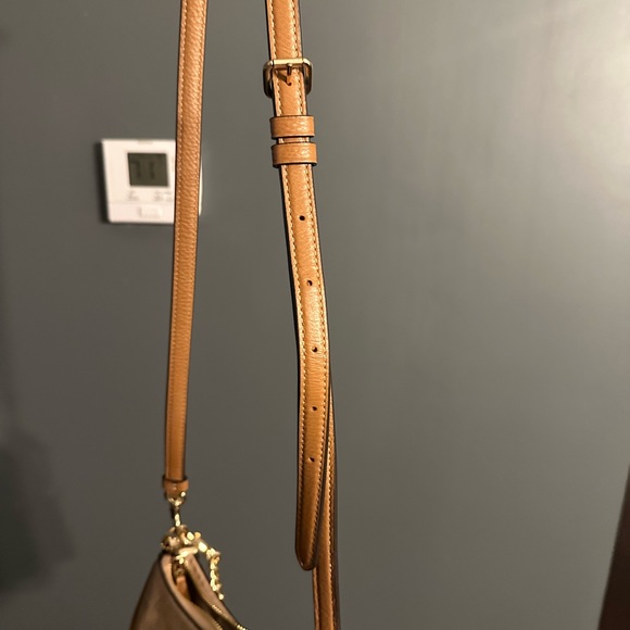 Coach Cream Pebbled Leather Shoulder Bag - Picture 11 of 11